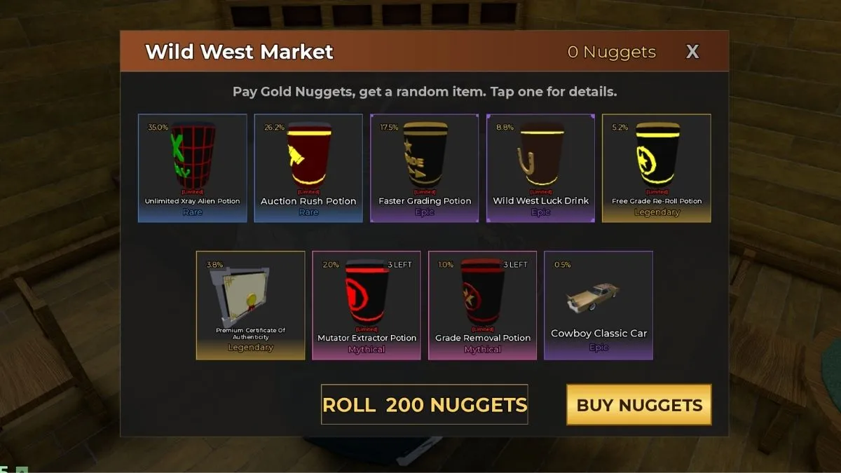 Rewards in Storage Hunters