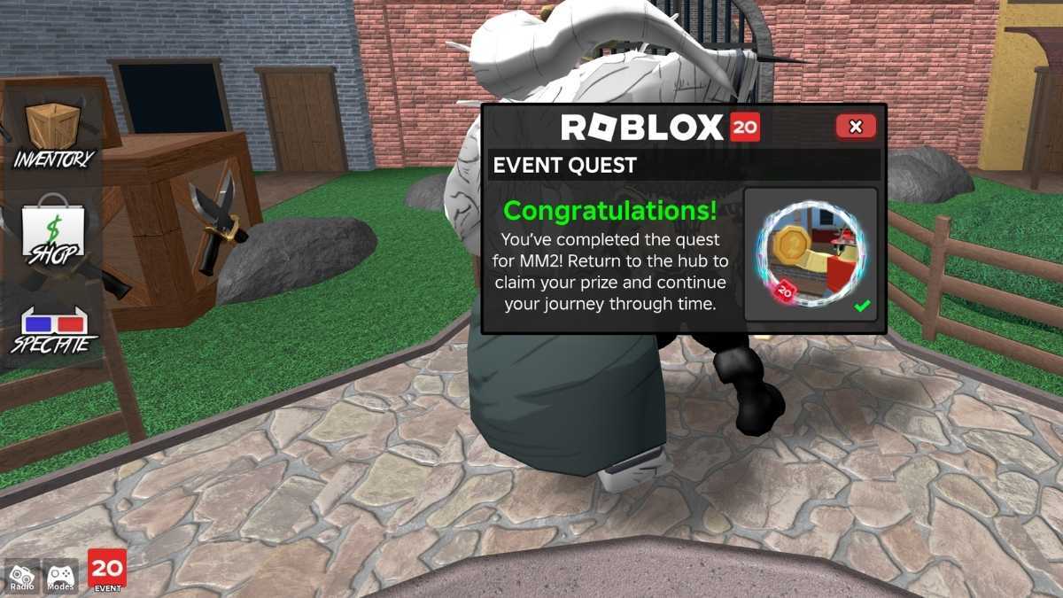 Collecting coins in MM2 Challenge The Hunt