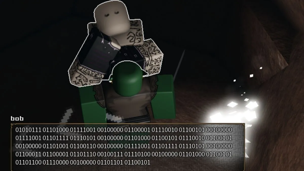 Bob's Binary Message Translation The Veil