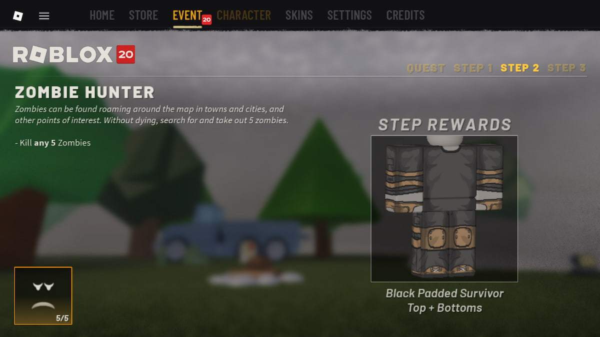 Zombie Hunter quest requirements in Apocalypse Rising 2