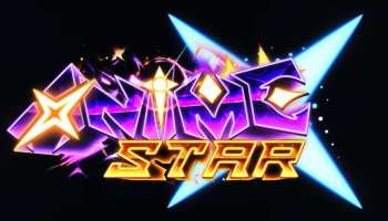 Anime Star X logo featuring a glowing purple and gold star design against a dark background.