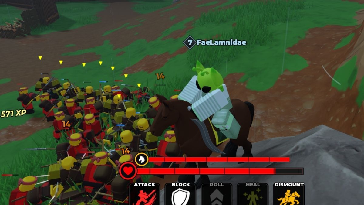 gameplay and battle in Command An Army Roblox