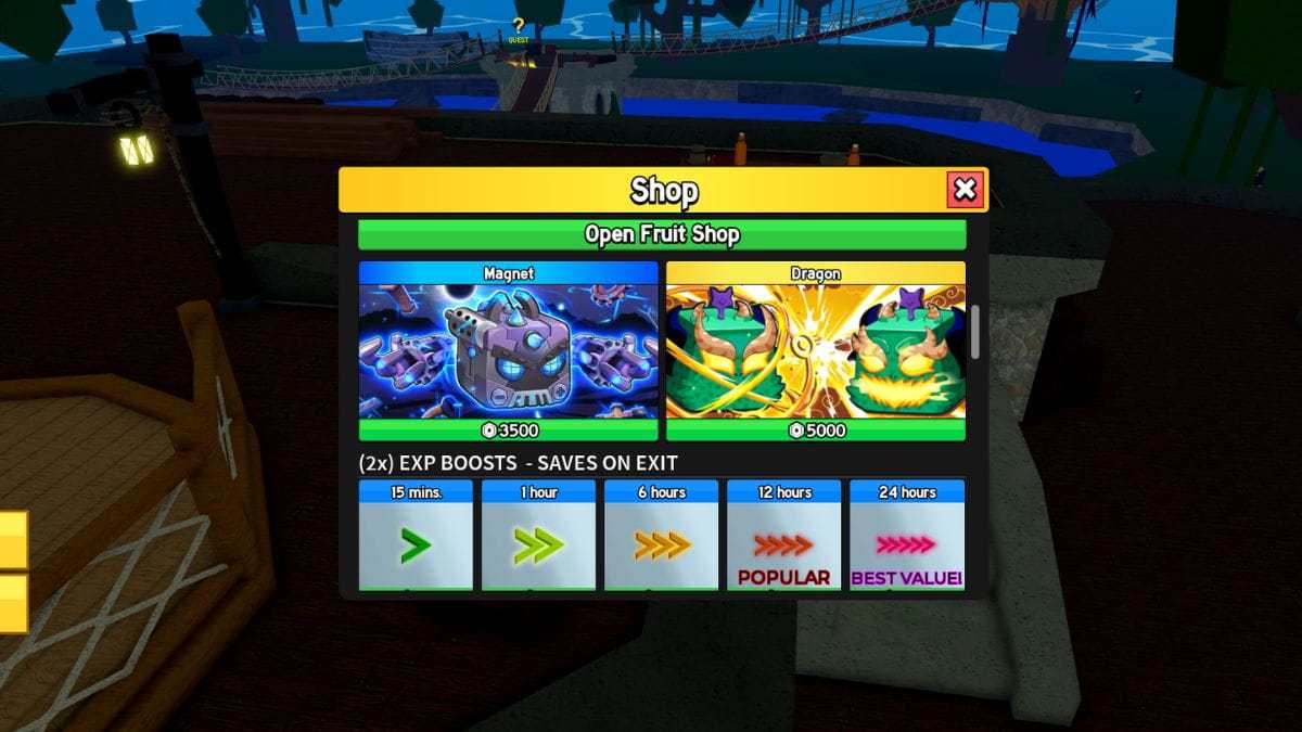 How to Obtain the Magnet Fruit in Blox Fruits