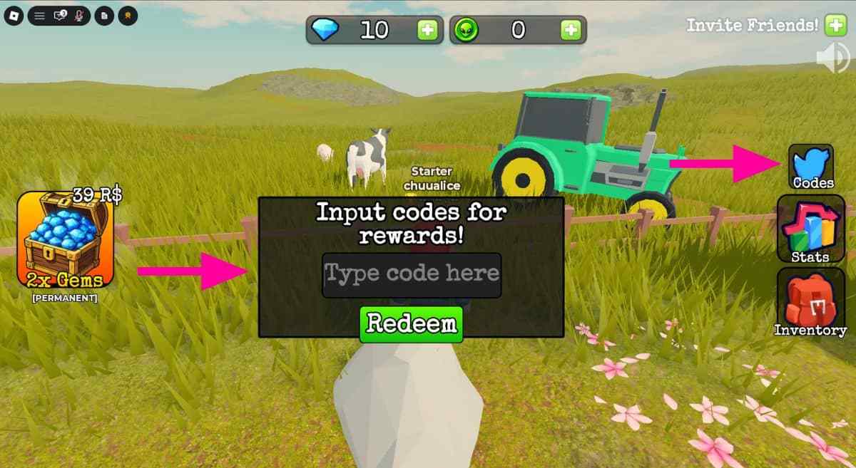 How To Redeem Codes in Search For The Needle
