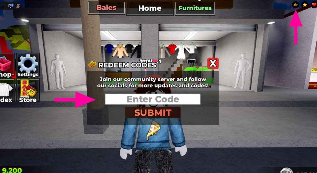 How to Redeem Codes in Ukay Ukay