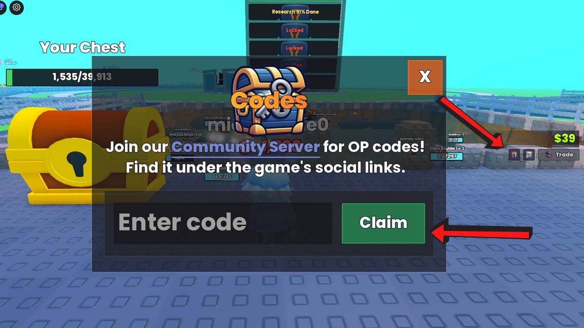 My Anime Mine Codes Redemption System