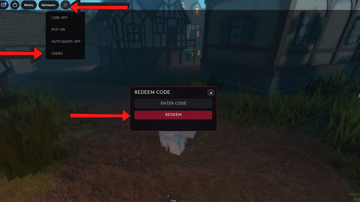 Vampire Life Codes Redemption System