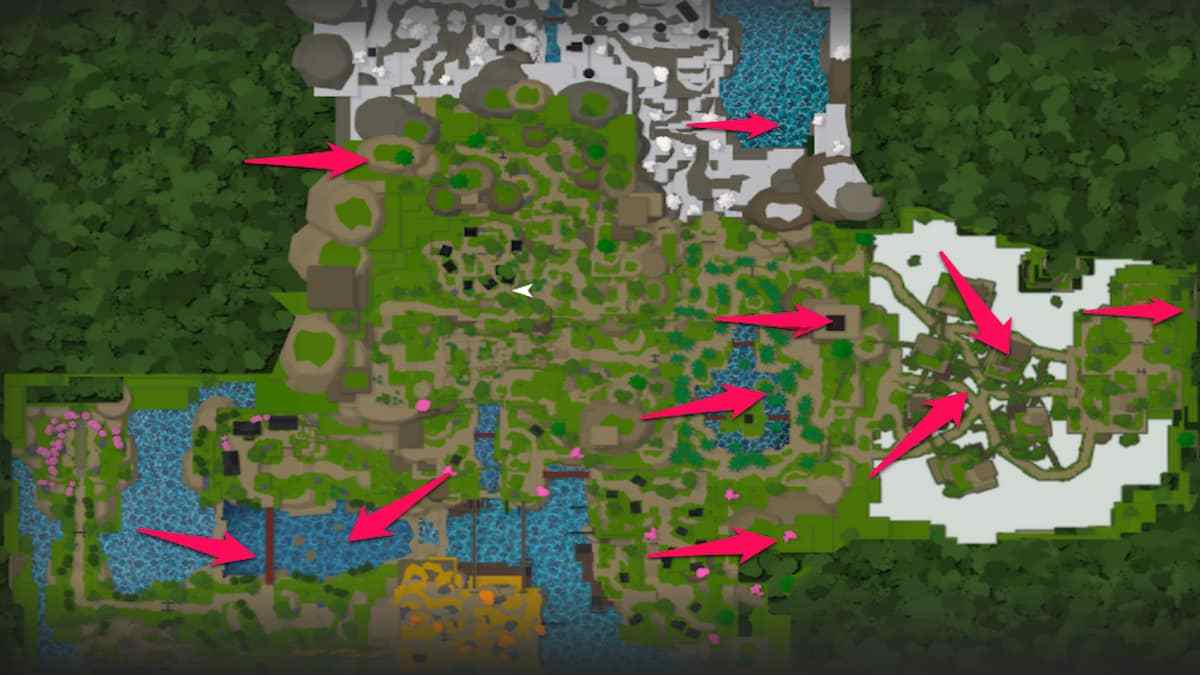 image showing all lever locations in Slayers 2
