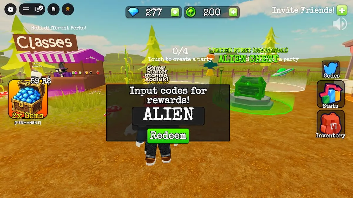 image showing the ALIEN code in Search for the Needle