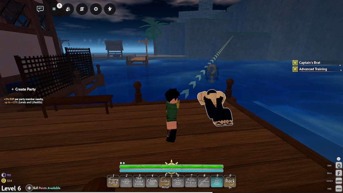 image showing the Brawler NPC in Grand Blue