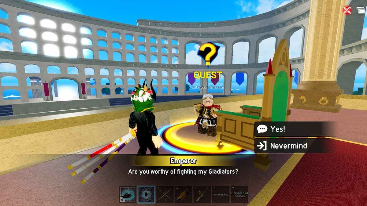image showing the Colosseum Emperor in Blox Fruits