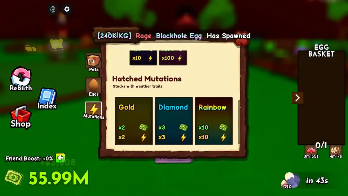 image showing the Hatch Mutations in Ride a Pet