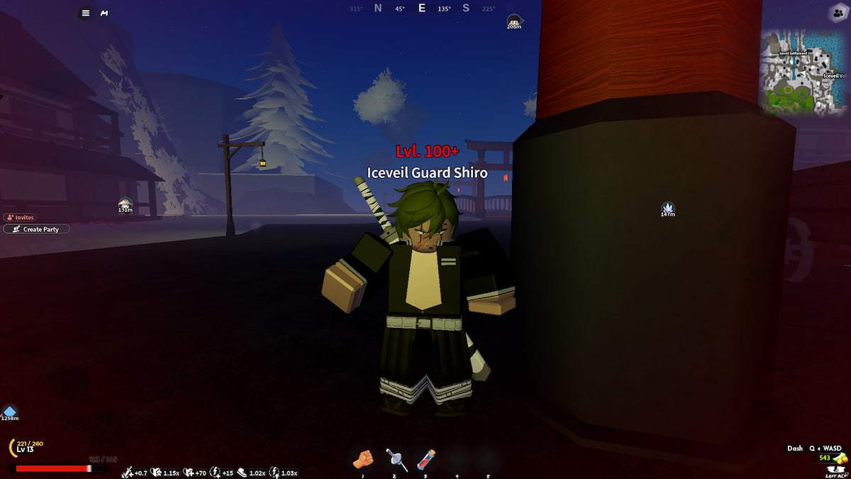 image showing the Iceveil Guard NPC in Slayers 2