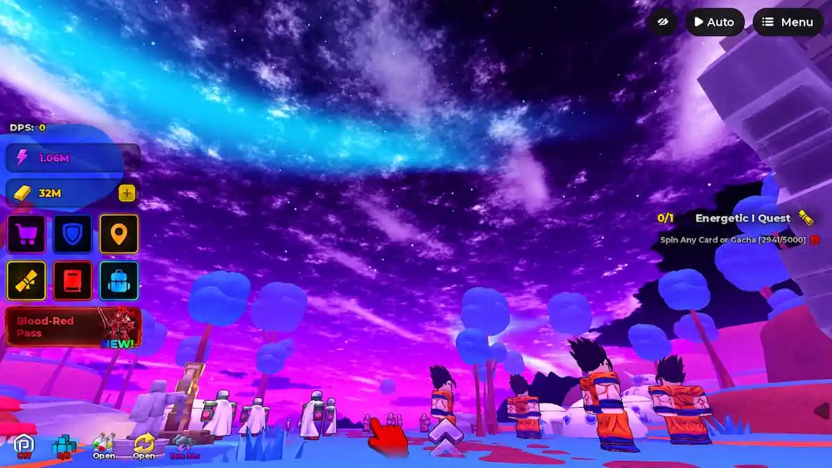 image showing the Lightning Weather Event in Anime Breaker