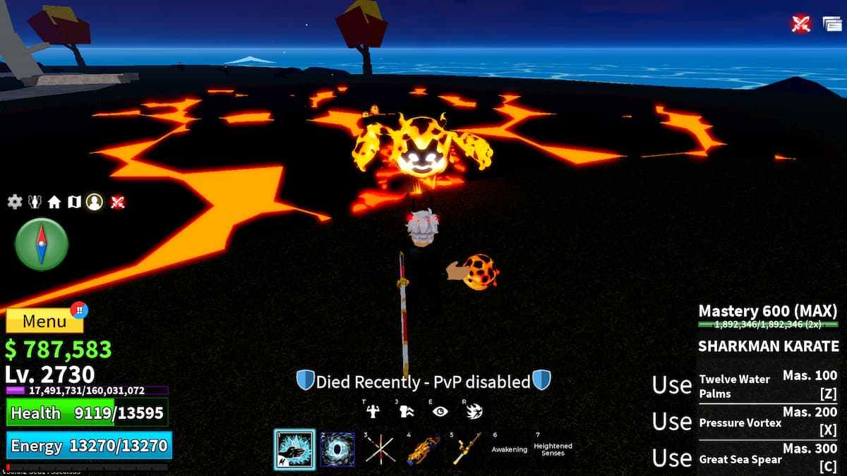 image showing the Magma Elementals in Blox Fruits