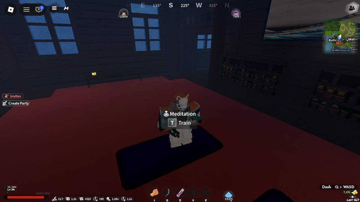 image showing the Meditation area in Slayers 2