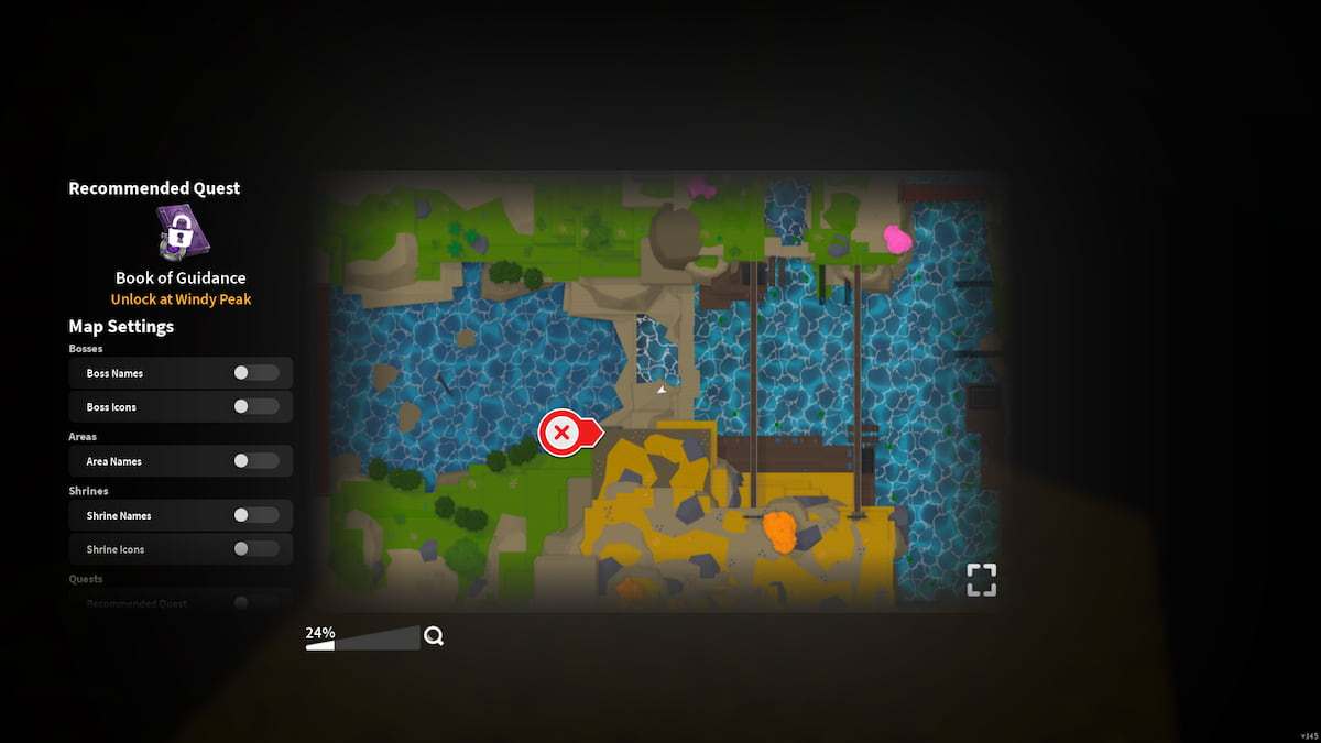 image showing the Nightfall Sickles Schematic Location in Slayers 2