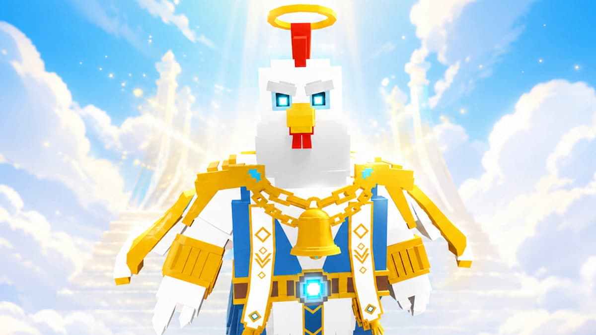 image showing the blessed chicken in Grow a Chicken Fighter