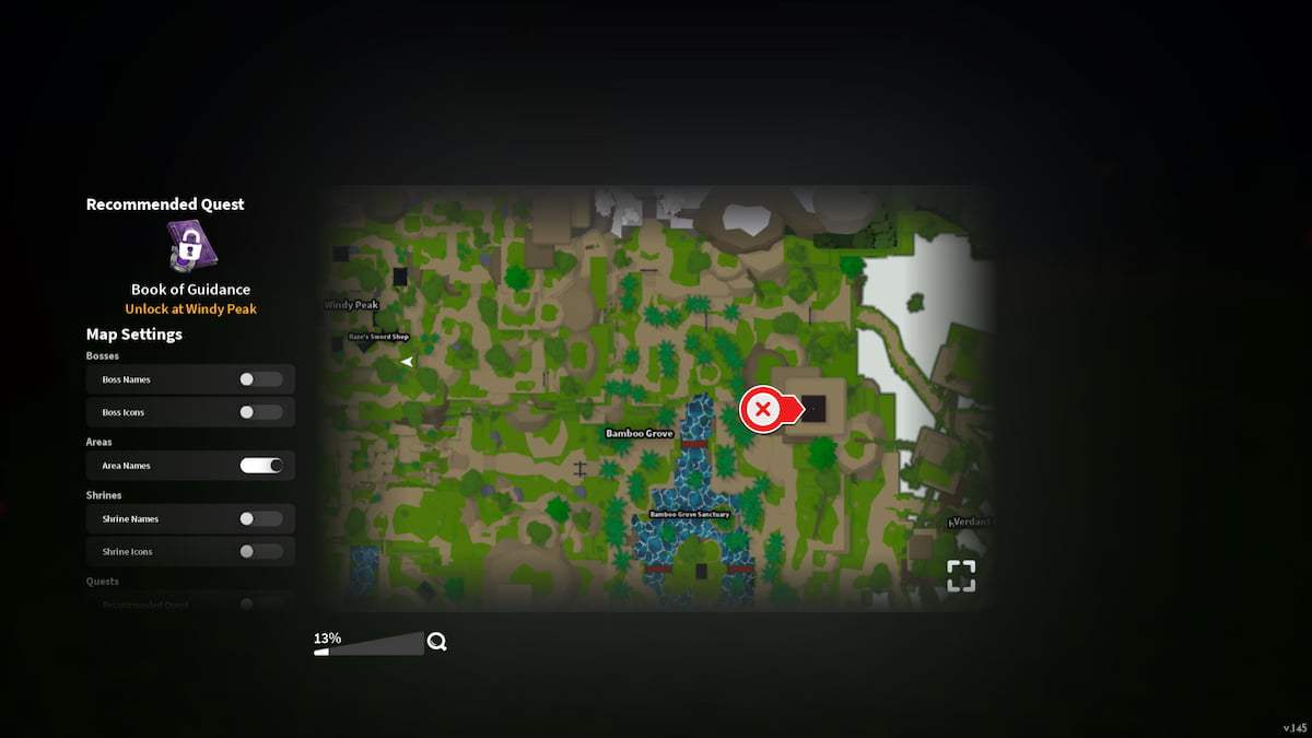 image showing the building location for Nightfall Axe & Mace