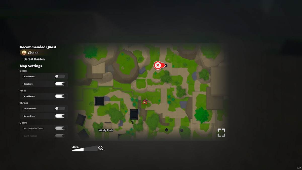 image showing the location of the Serpent Trainee in Slayers 2