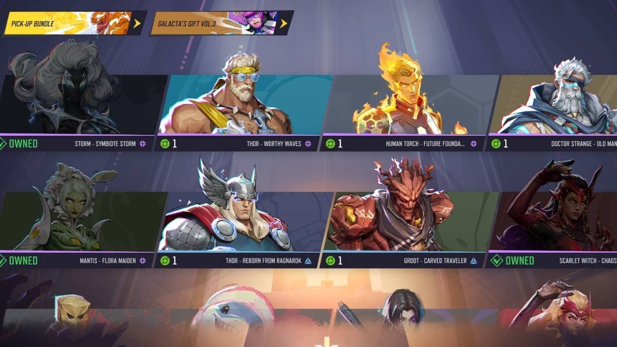 Coin Exchange Store in Marvel Rivals