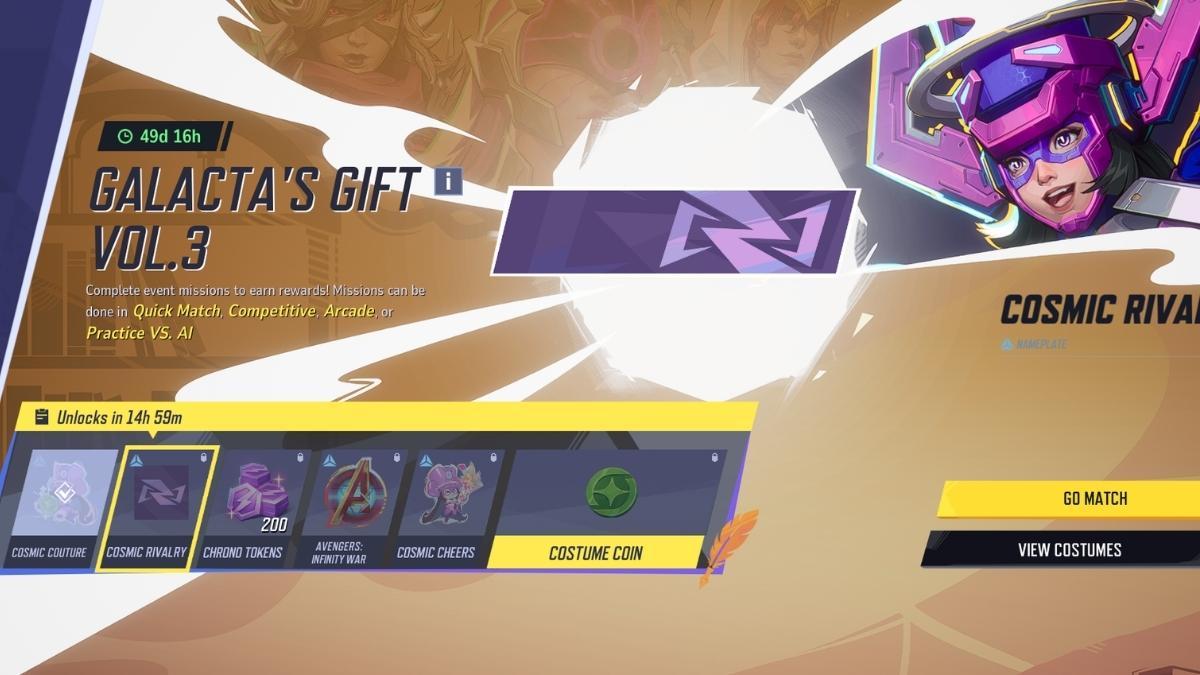 Galacta's Gift Vol 3 Event in Marvel Rivals