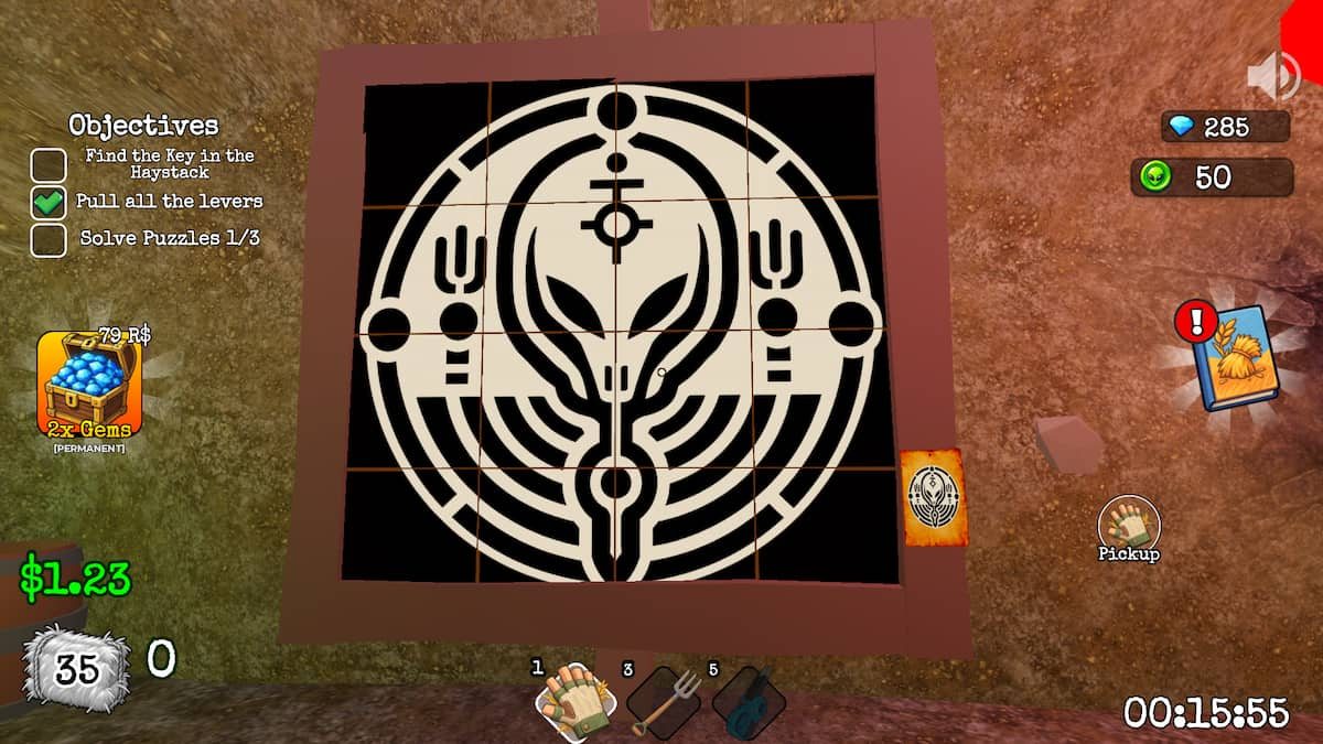 picture puzzle solved in Search for the Needle