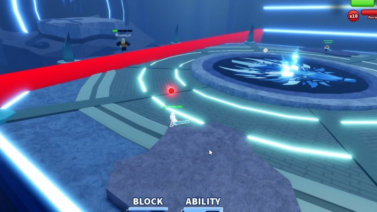 Phase of defeating the World Serpent in Blade Ball
