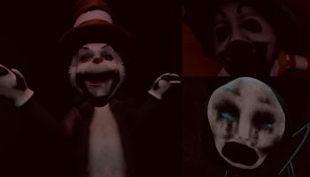 All 3 Monsters chasing you in Scream and Run Roblox