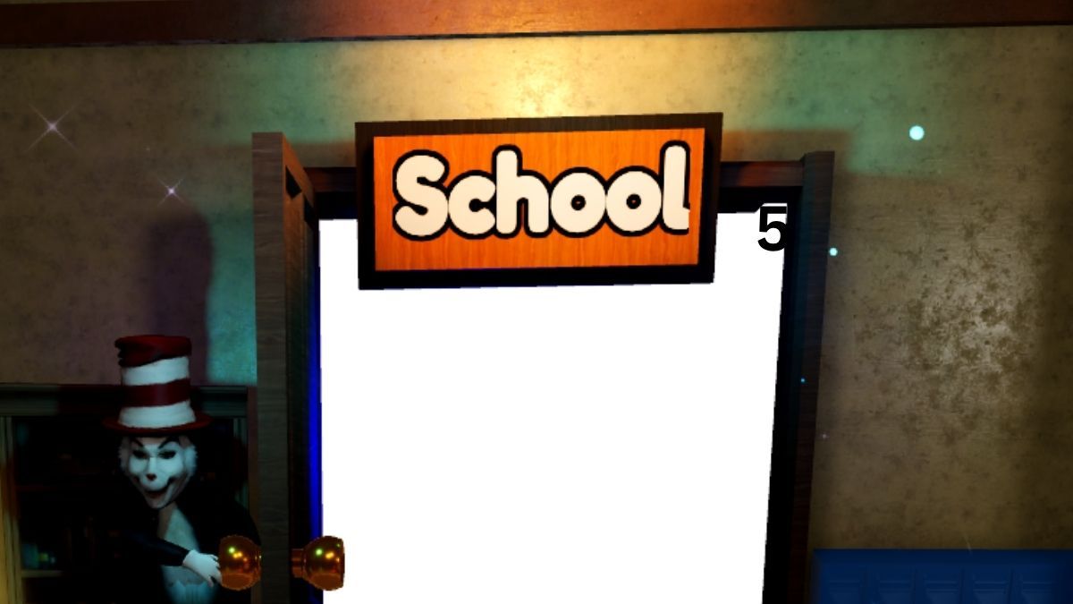 School Map in Scream and Run Roblox