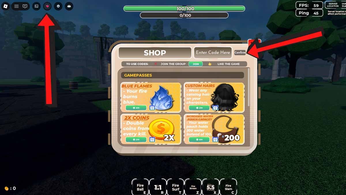 The Elements Codes Redemption System