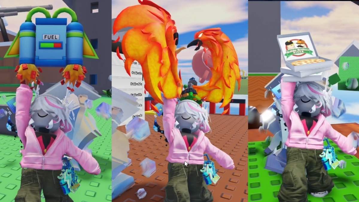 UGCs gotten by participating in the Hunt Roblox 20 event