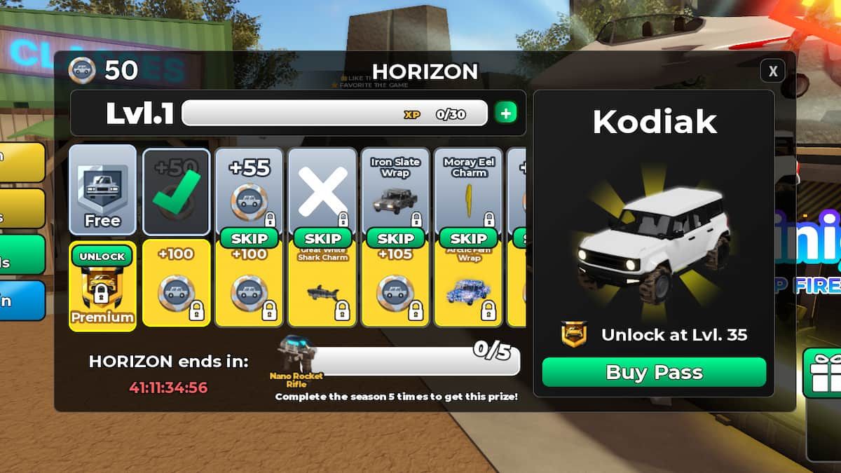 The Season 16 Battlepass of A Dusty Trip