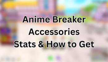 Anime Breaker Accessories