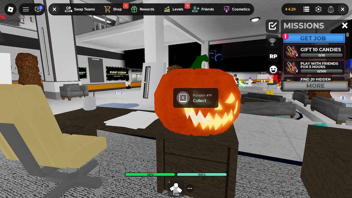 Asylum Life Pumpkin #19 Location