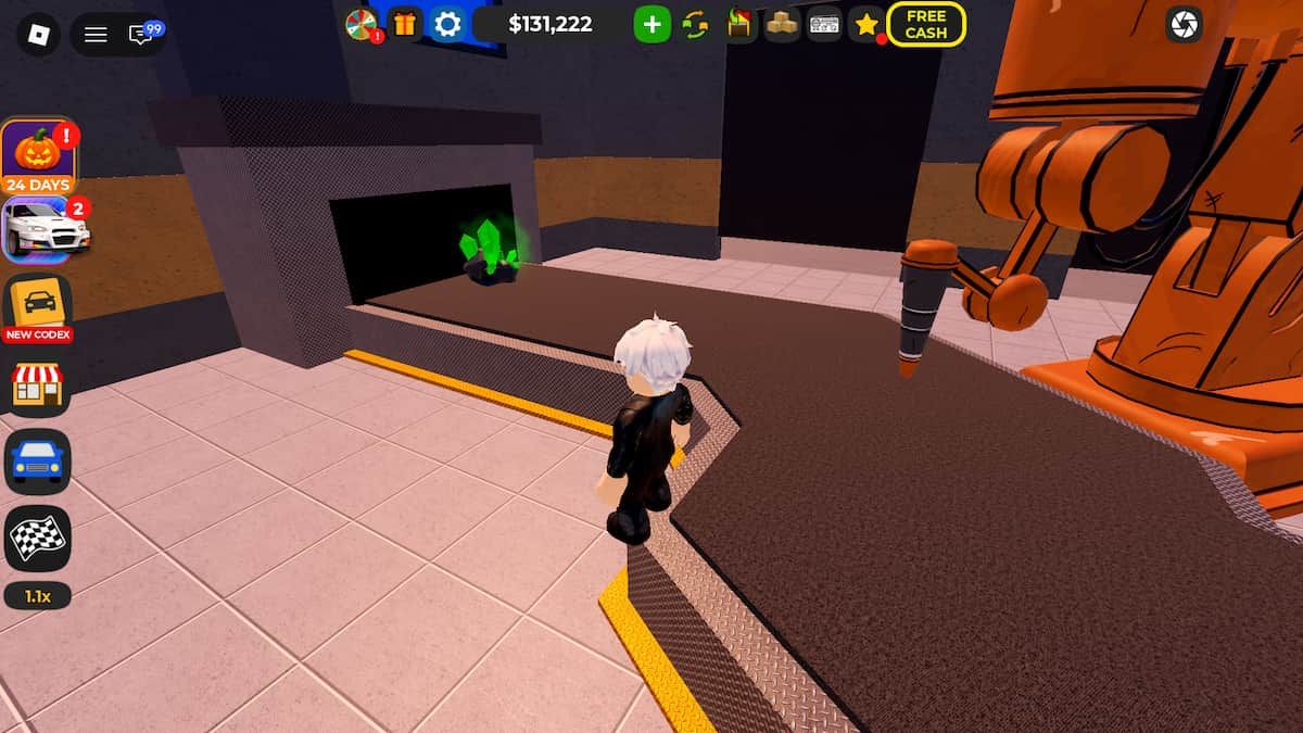 Car Dealership Tycoon Green Crystal Location 13