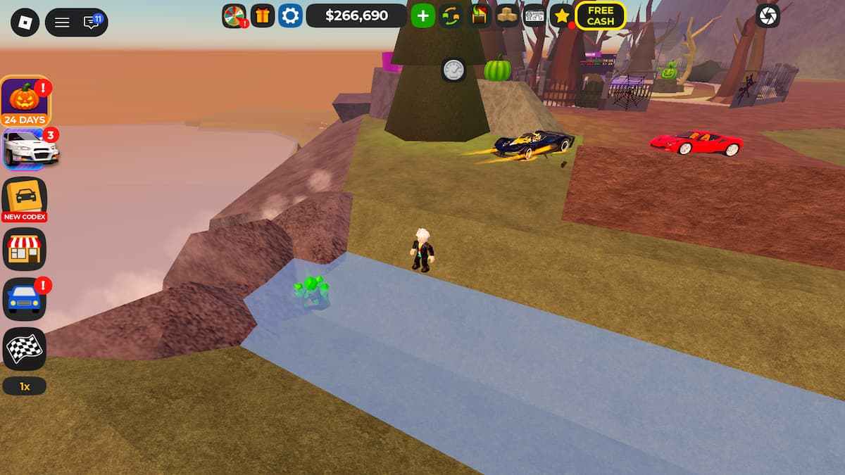 Car Dealership Tycoon Green Crystal Location 27