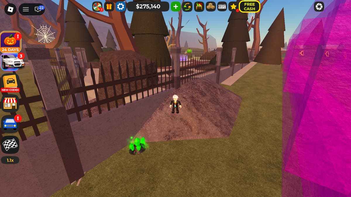 Car Dealership Tycoon Green Crystal Location 28