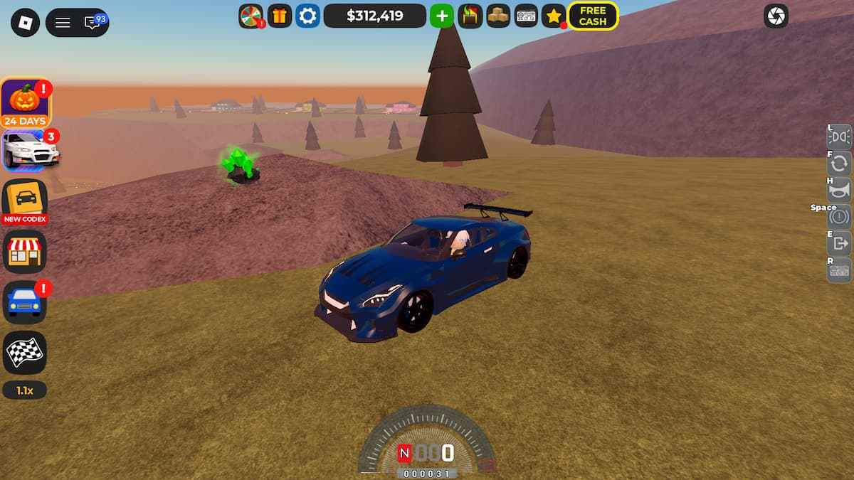 Car Dealership Tycoon Green Crystal Location 33