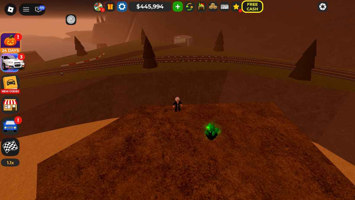 Car Dealership Tycoon Green Crystal Location 48