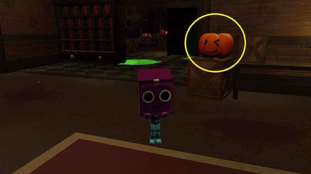 A pumpkin in Dandy's World