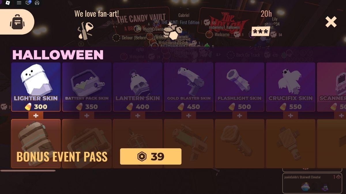 Halloween Event Pass in Doors