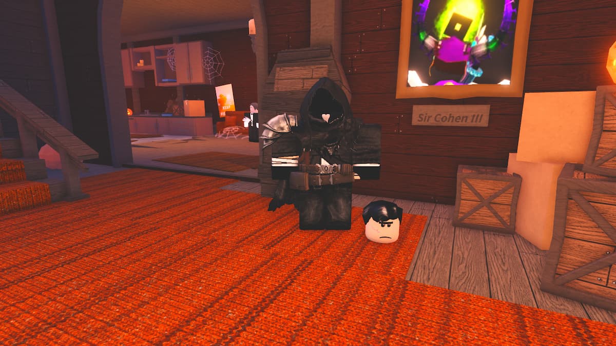 The Dullahan NPC in Fisch
