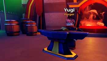 The Yugi Crafting NPC in Anime Zero