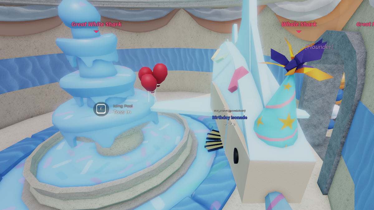 The Icing Pool in Fisch
