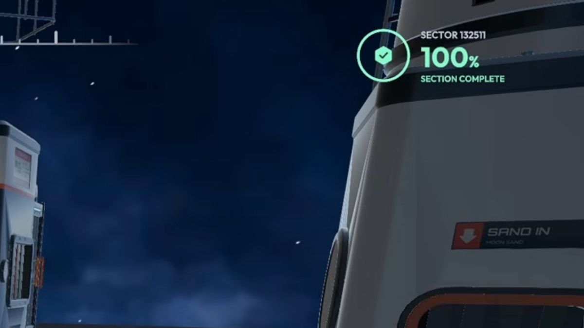 Sector completion in Moon Sweepers