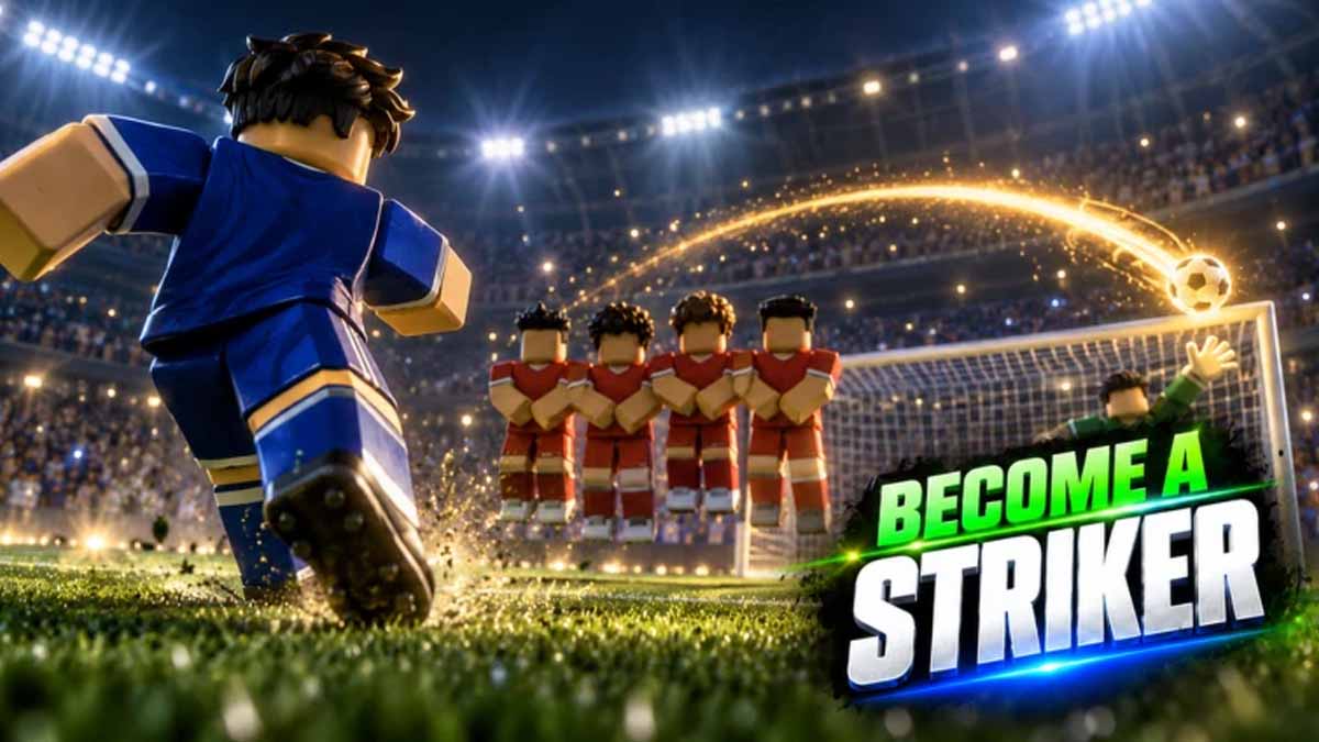 Become a Striker Codes Promotional Image Taken From The Games Page