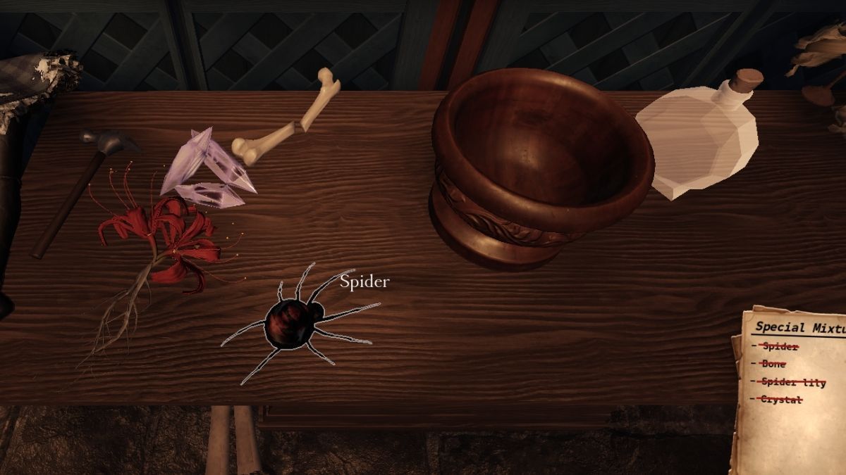 Brewing station in the DTI quest