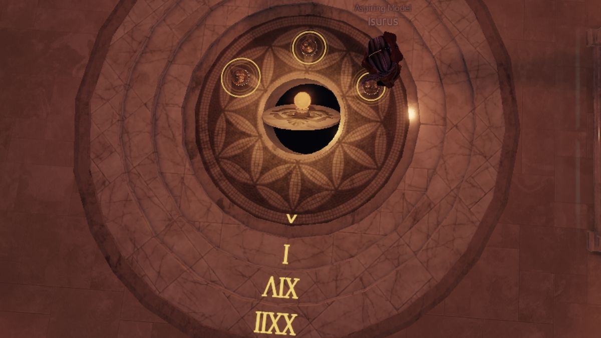 Room where you complete the numeral puzzle