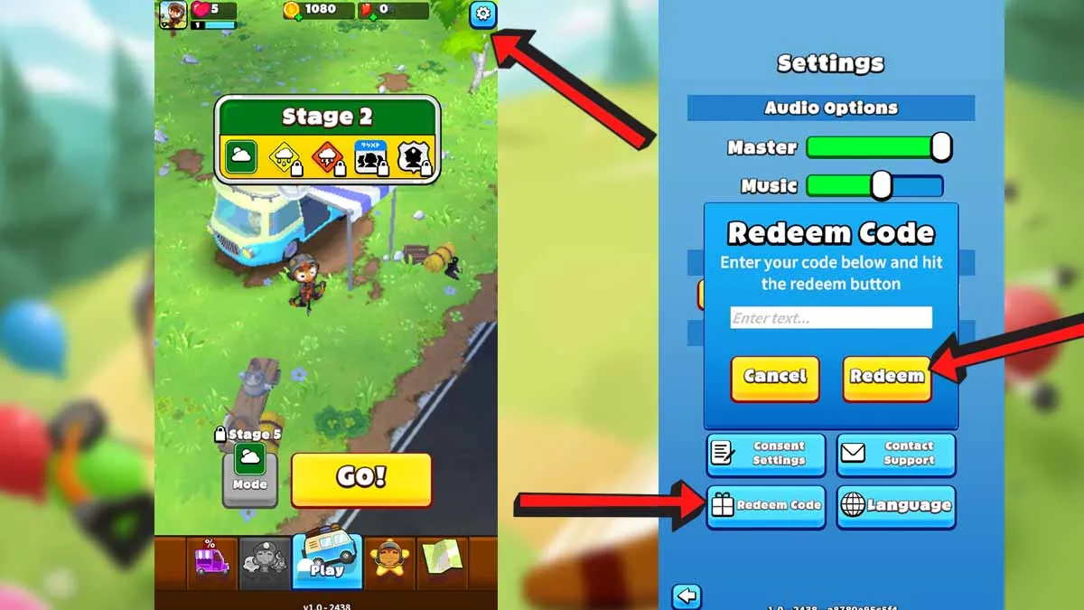 Bloon Blitz Codes Redemption System